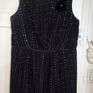 Jones New York Sparkling Black Mini Dress